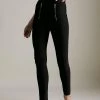 Karen Millen Bandage High Waisted Trouser In Recycled Yarn -Karen Millen shop black bandage high waisted trouser in recycled yarn