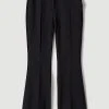 Karen Millen Boucle Kickflare Trouser 1 Karen Millen Boucle Kickflare Trouser -Karen Millen shop black boucle kickflare trouser