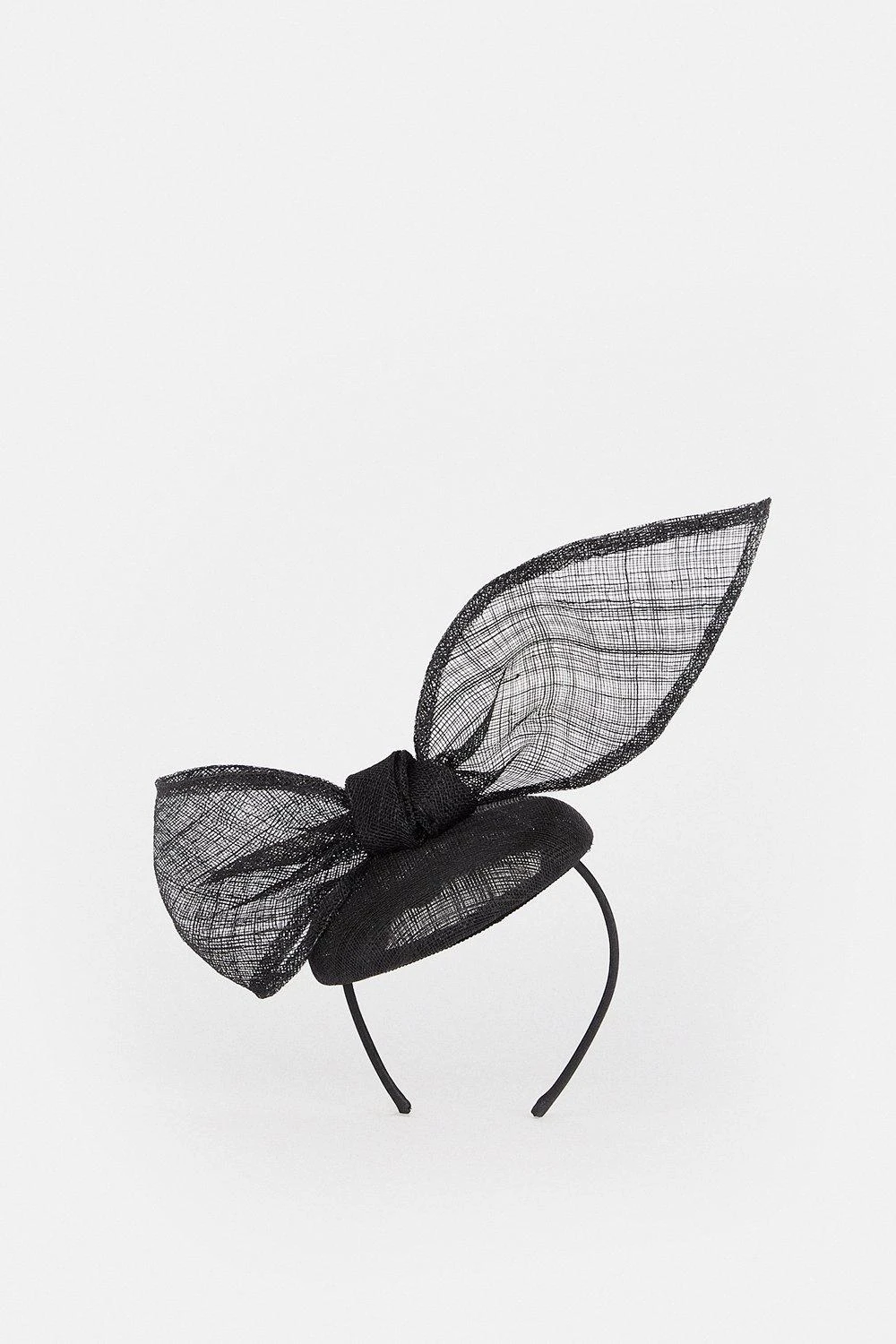 Karen Millen Bow Detail Pill Box Fascinator 5 Karen Millen Bow Detail Pill Box Fascinator - Image 3