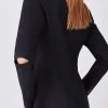 Karen Millen Clean Tailored Split Elbow Detail Blazer 2 Karen Millen Clean Tailored Split Elbow Detail Blazer -Karen Millen shop black clean tailored split elbow detail blazer
