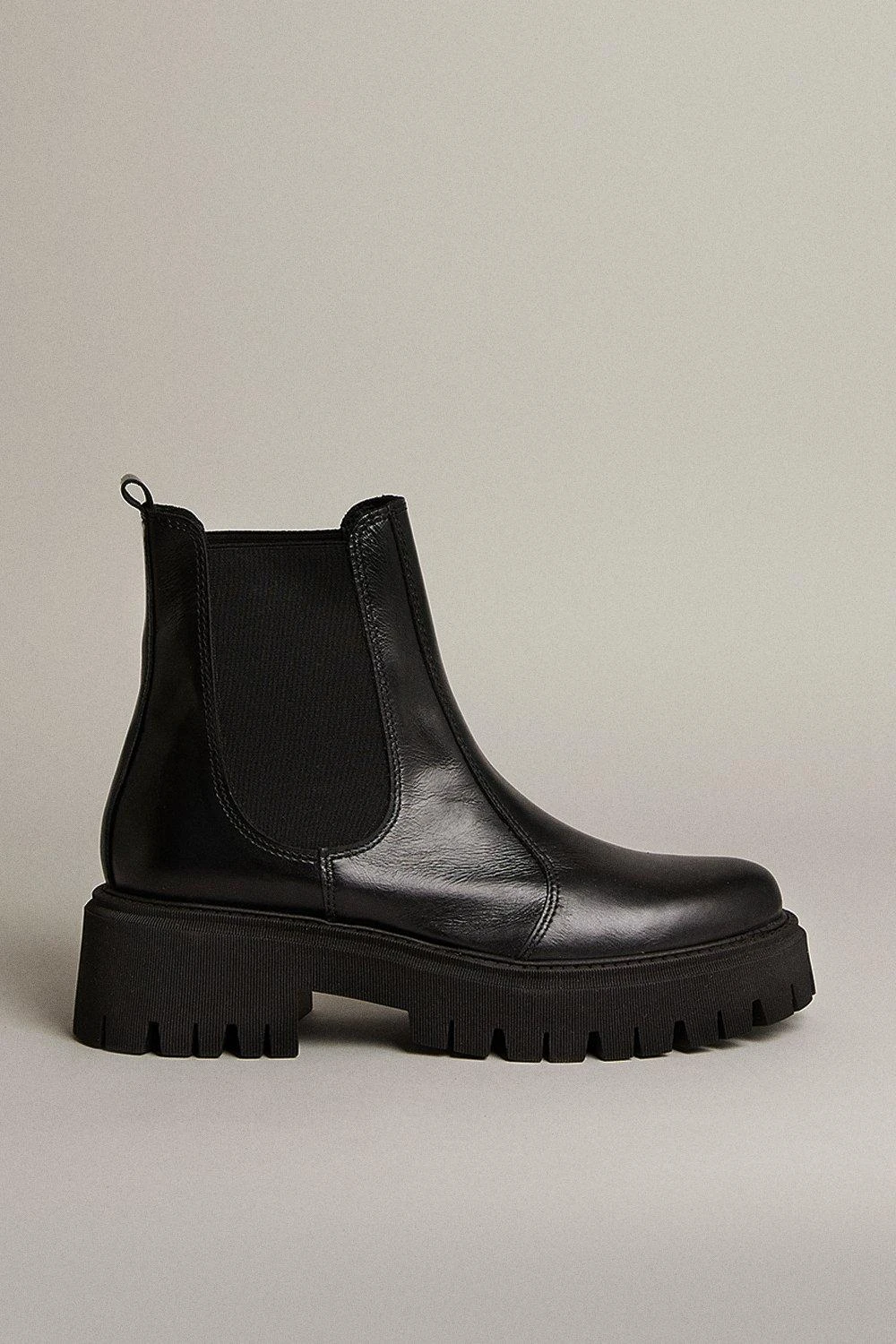 Karen Millen Leather Ankle Chelsea Boot 5 Karen Millen Leather Ankle Chelsea Boot - Image 3