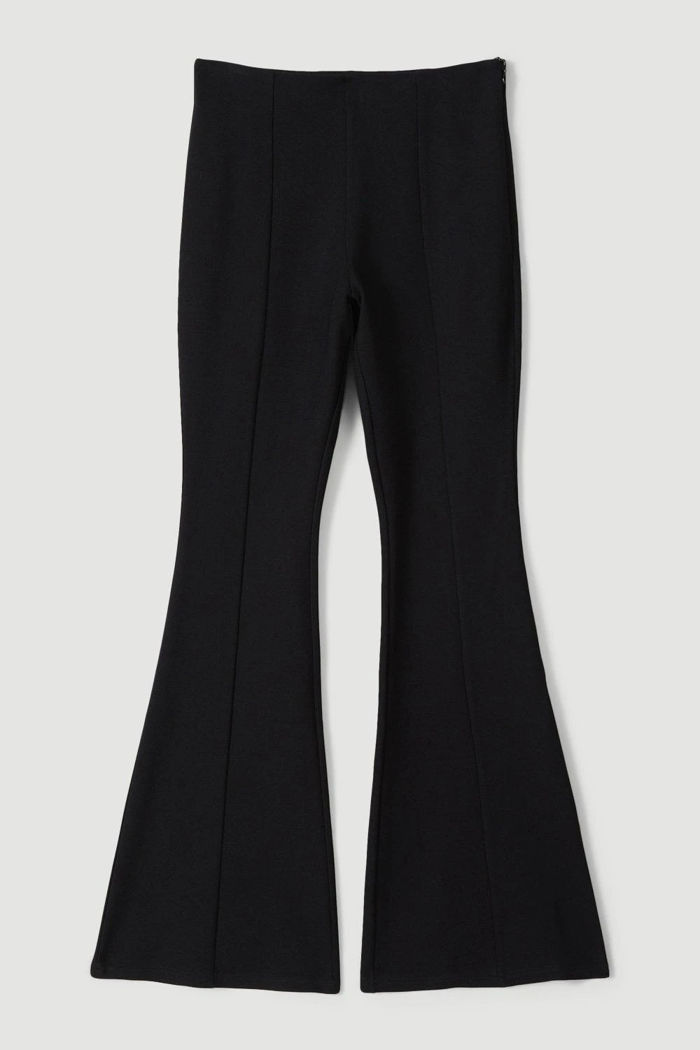 Karen Millen Ponte Slim Leg Flared Trouser 3 Karen Millen Ponte Slim Leg Flared Trouser