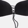 Karen Millen Stick On Lace Front Bra -Karen Millen shop black stick on lace front bra