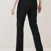 Karen Millen Tall Compact Stretch High Rise Split Hem Trouser 1 Karen Millen Tall Compact Stretch High Rise Split Hem Trouser -Karen Millen shop black tall compact stretch high rise split hem trouser
