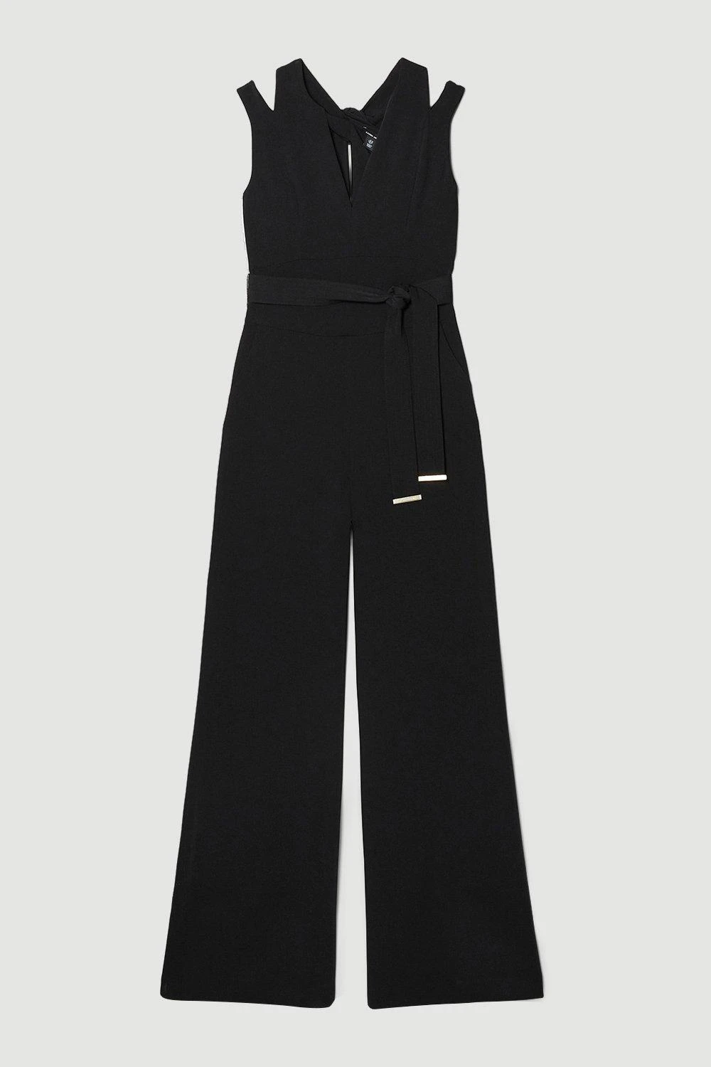 Karen Millen Tall Soft Tailored Wide Leg Jumpsuit 5 Karen Millen Tall Soft Tailored Wide Leg Jumpsuit - Image 3