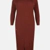 Karen Millen Plus Size Envelope Neck Dress 2 Karen Millen Plus Size Envelope Neck Dress -Karen Millen shop burgundy plus size envelope neck dress