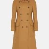 Karen Millen Italian Virgin Wool Military Coat
