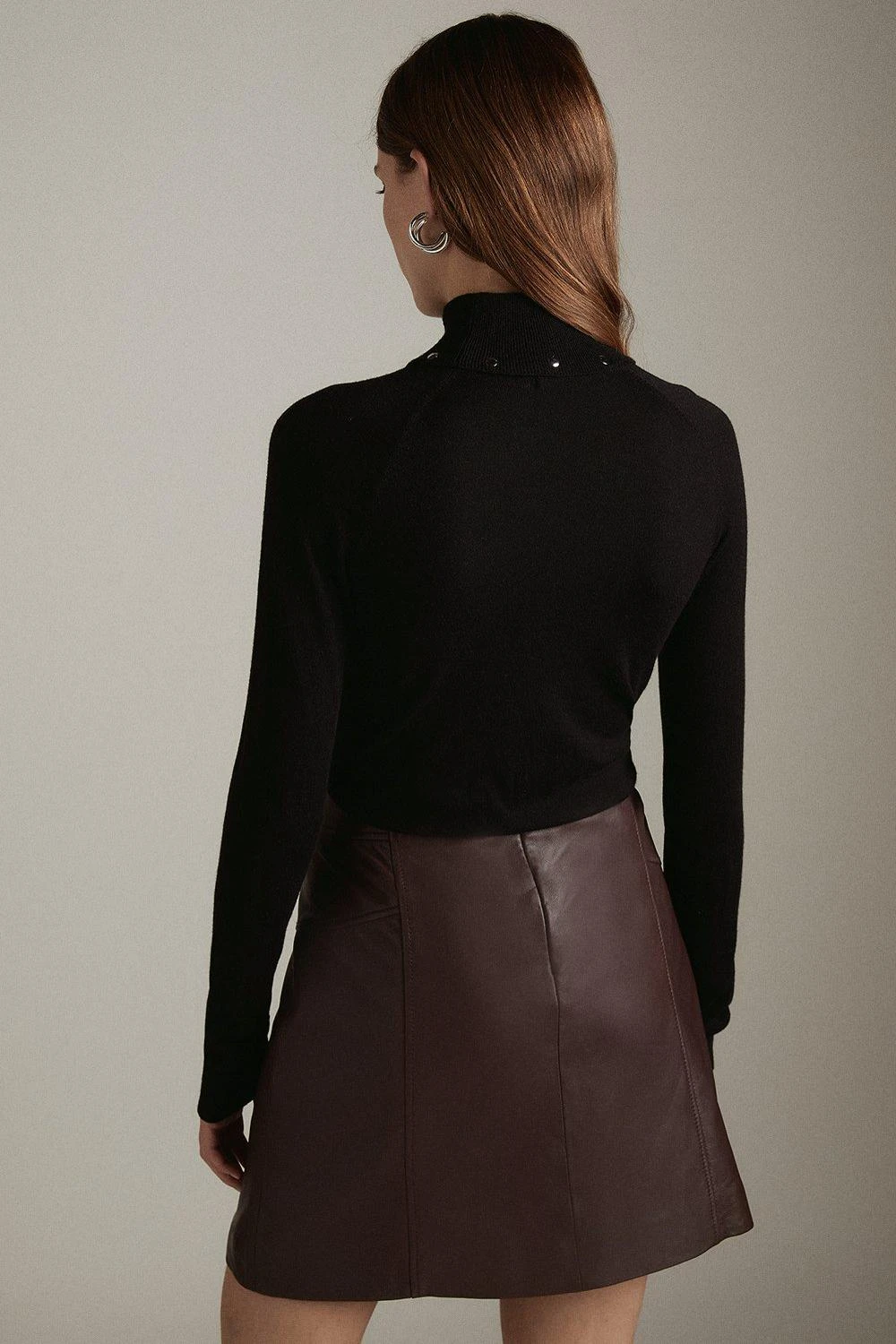 Karen Millen Cashmere Blend Roll Neck Jumper 6 Karen Millen Cashmere Blend Roll Neck Jumper - Image 4