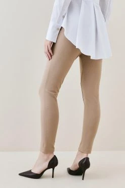 Karen Millen Lydia Millen Bi Stretch Pocket Detail Jodhpur -Karen Millen shop chocolate lydia millen bi stretch pocket detail jodhpur 4