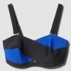 Karen Millen Bandage Colour Block Bandeau Bikini Top -Karen Millen shop cobalt bandage colour block bandeau bikini top