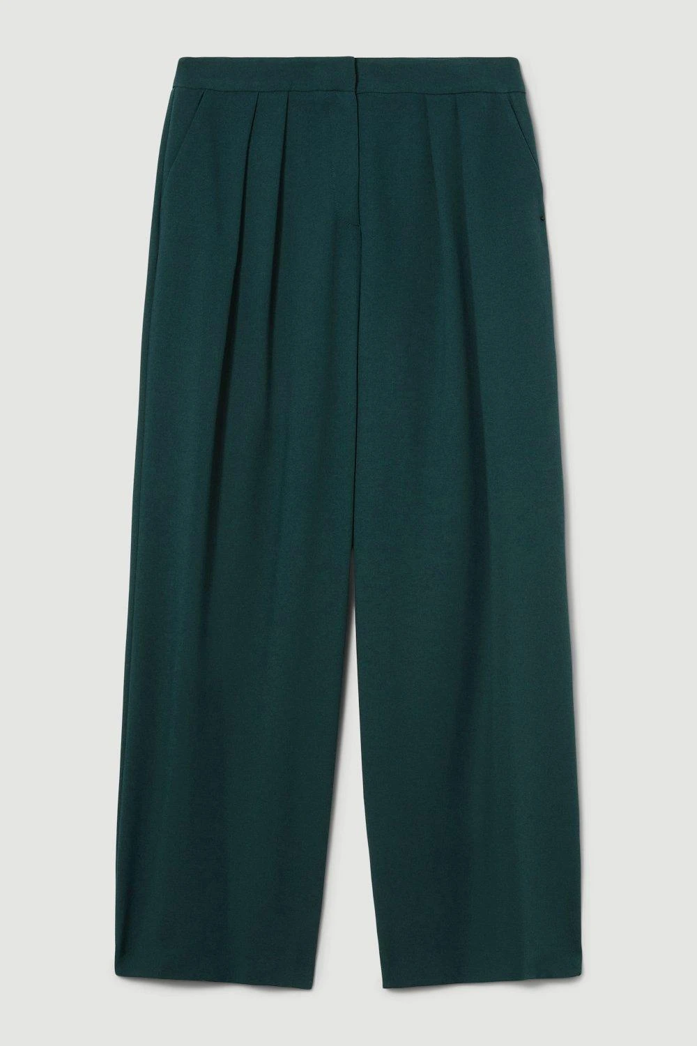 Karen Millen Compact Stretch Tailored Wide Leg Trouser 4 Karen Millen Compact Stretch Tailored Wide Leg Trouser - Image 2