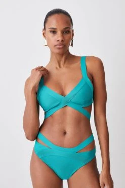 Karen Millen Bandage Strappy Bikini Bottoms