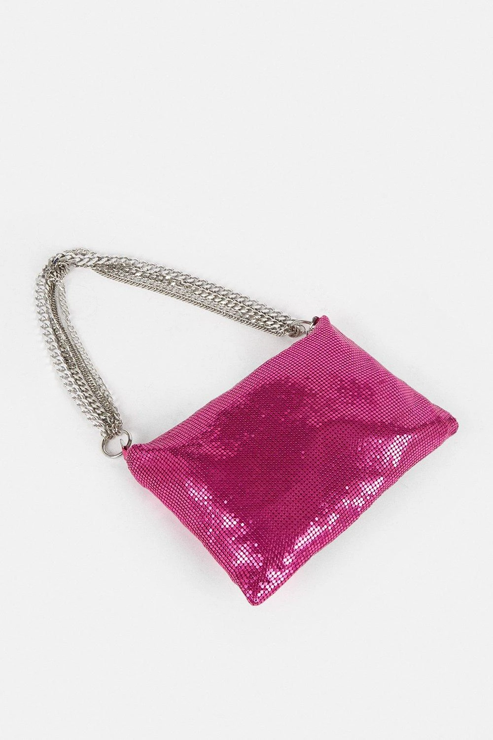 Karen Millen Multi Chain Chainmail Shoulder Bag 5 Karen Millen Multi Chain Chainmail Shoulder Bag - Image 3