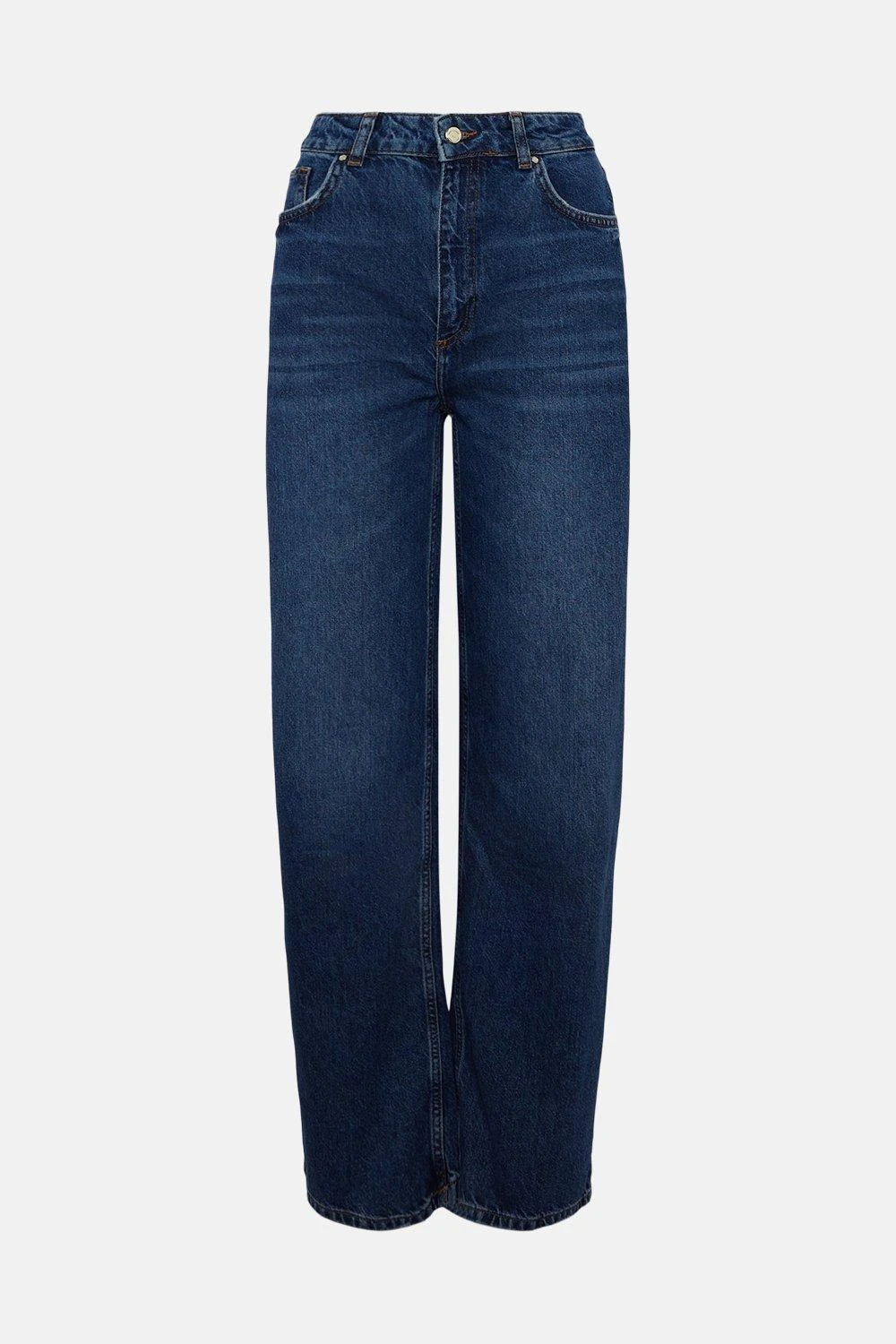 Karen Millen Mid Rise Wide Leg Jeans 5 Karen Millen Mid Rise Wide Leg Jeans - Image 3