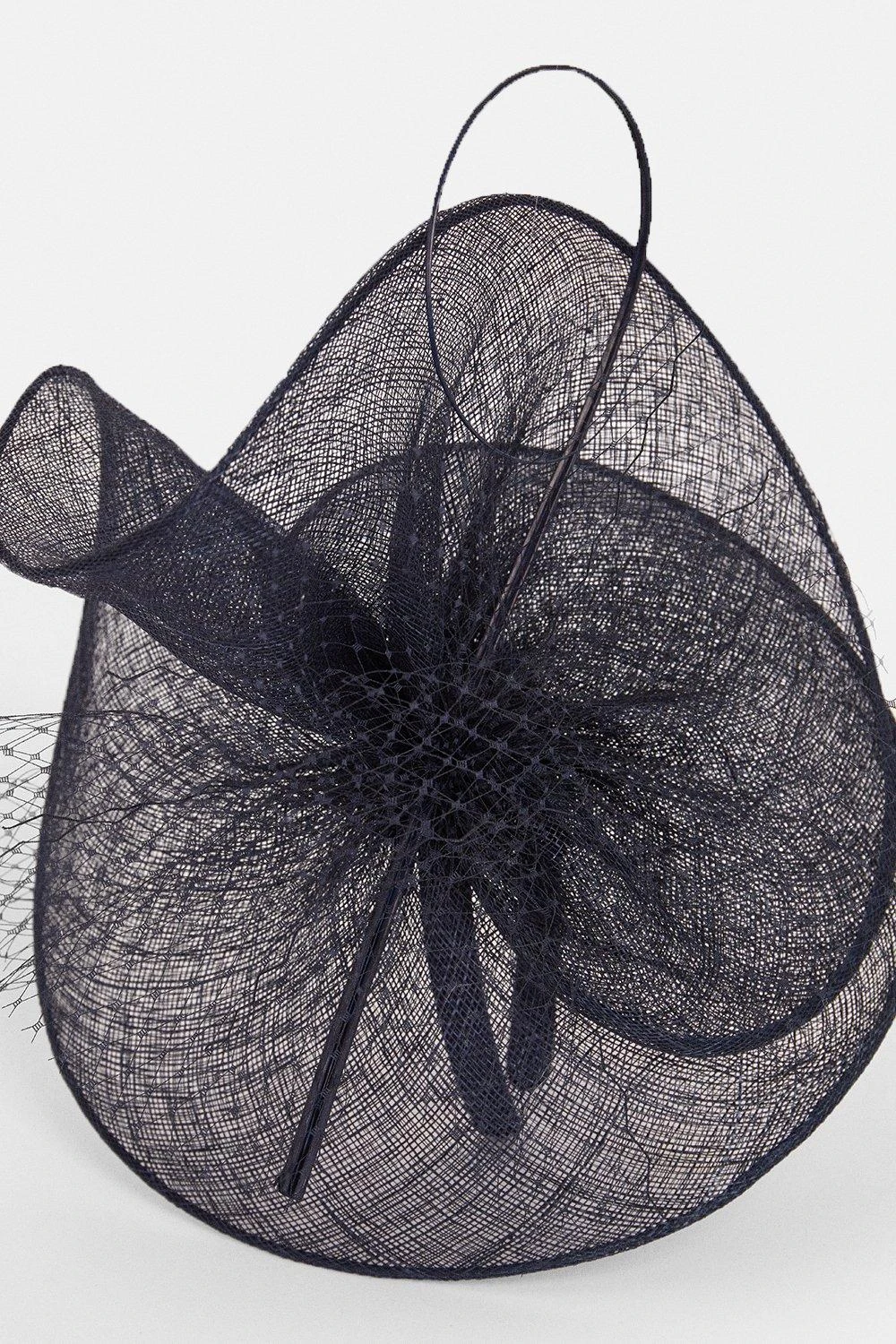 Karen Millen Lace Trim Detail Fascinator 4 Karen Millen Lace Trim Detail Fascinator - Image 2
