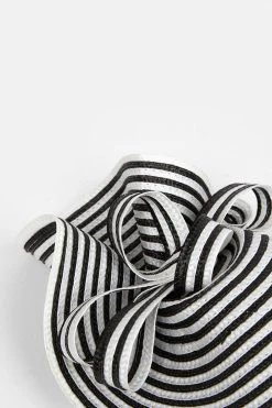 Karen Millen Asymmetric Spiral Trim Fascinator