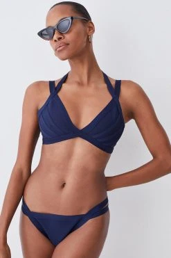 Karen Millen Bandage Double Strap Bikini Top