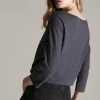 Karen Millen Drop Sleeve Pocket Jersey Tee