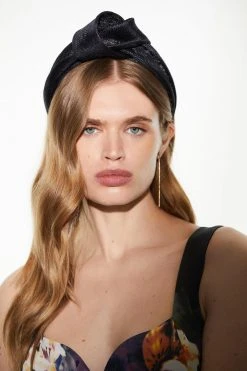 Karen Millen Emily-London Knot Detail Headband