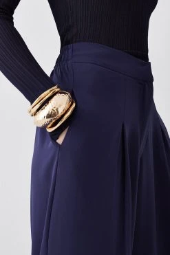 Karen Millen Tall Essential Tailored Wide Leg Trouser