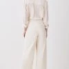 Karen Millen Petite Polished High Waist Dart Detail Trouser