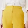 Karen Millen Polished Tailored Straight Leg Trousers 2 Karen Millen Polished Tailored Straight Leg Trousers -Karen Millen shop ochre polished tailored straight leg trousers