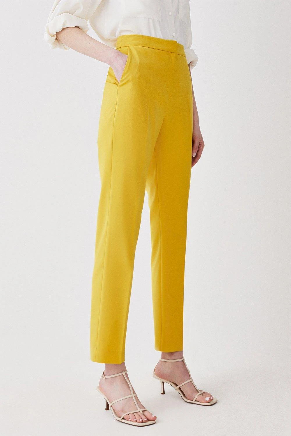 Karen Millen Polished Tailored Straight Leg Trousers 7 Karen Millen Polished Tailored Straight Leg Trousers - Image 5