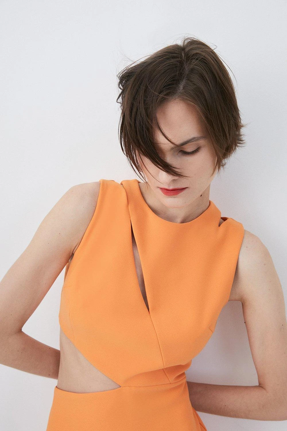 Karen Millen Figure Form Cut Out Mini Dress 4 Karen Millen Figure Form Cut Out Mini Dress - Image 2