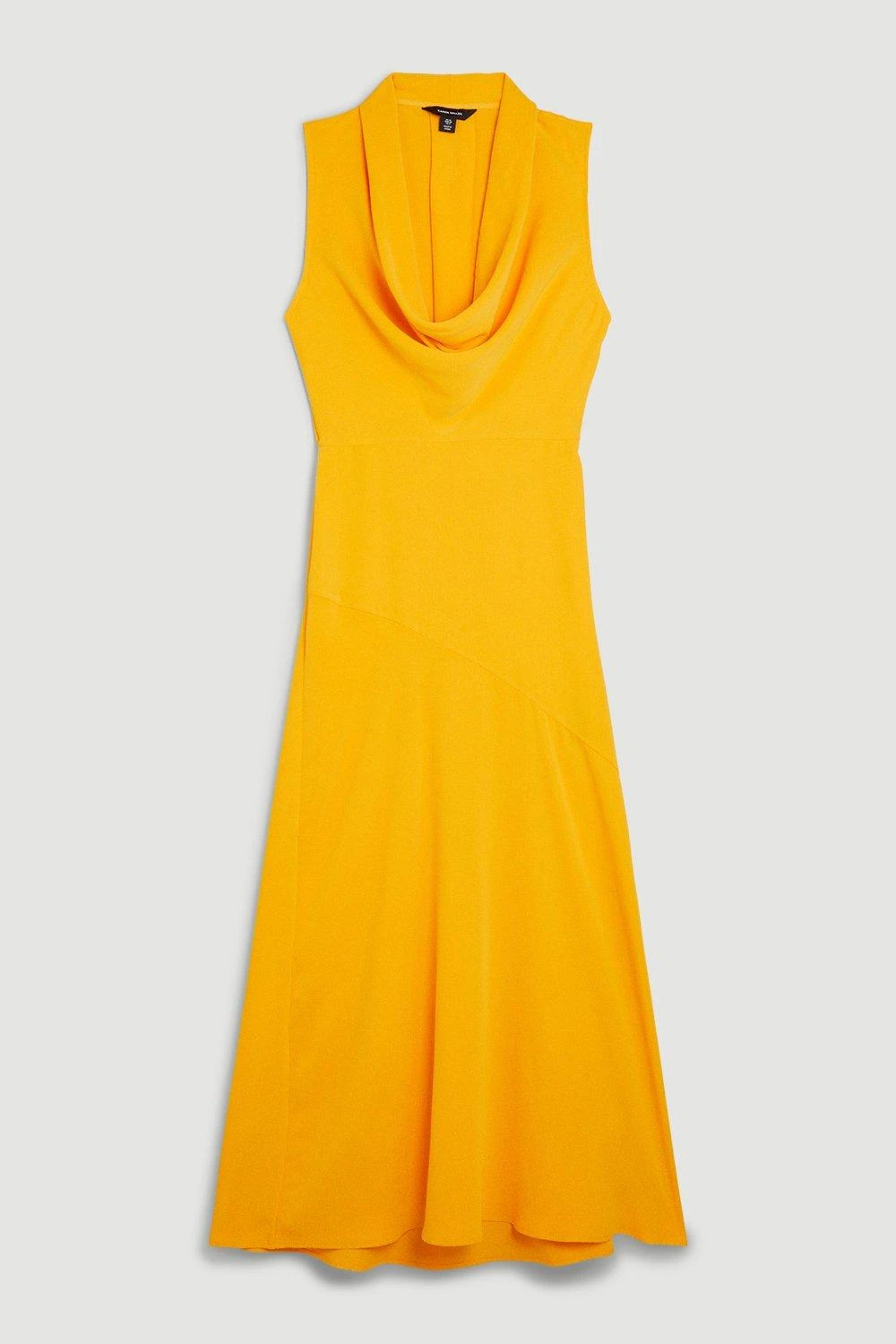 Karen Millen Tall Cowl Neck Woven Crepe Midi Dress 8 Karen Millen Tall Cowl Neck Woven Crepe Midi Dress - Image 6