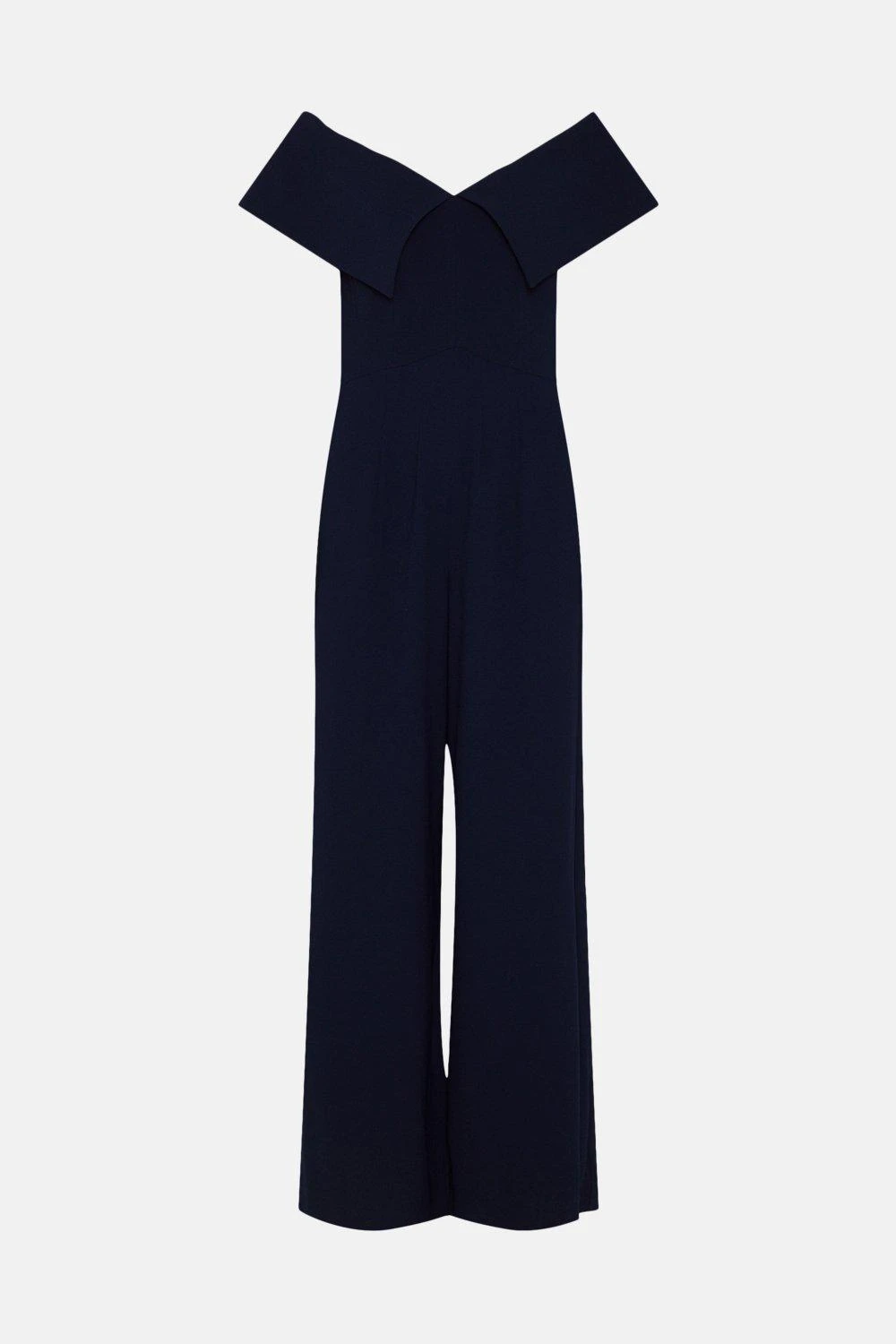 Karen Millen Tailored Bardot Wide Leg Jumpsuit 3 Karen Millen Tailored Bardot Wide Leg Jumpsuit