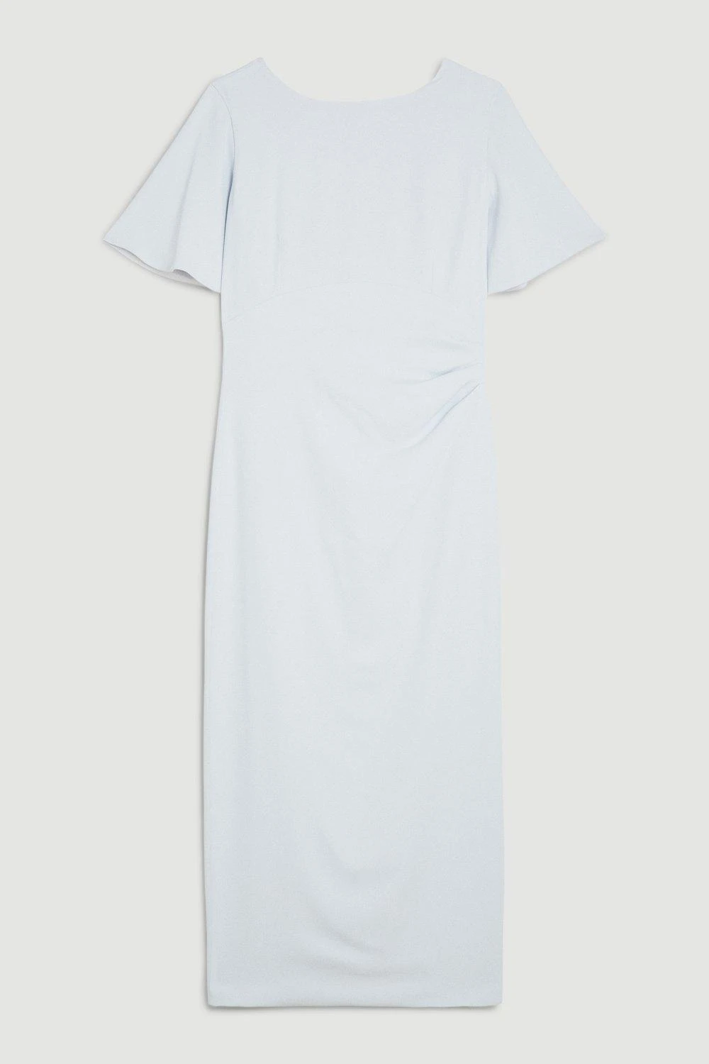 Karen Millen Tall Premium Crepe Flare Sleeve Midi Dress 3 Karen Millen Tall Premium Crepe Flare Sleeve Midi Dress