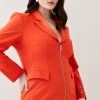 Karen Millen Plus Size Corset Waist Blazer Mini Dress 2 Karen Millen Plus Size Corset Waist Blazer Mini Dress -Karen Millen shop red plus size corset waist blazer mini dress
