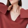 Karen Millen V Neck Knit Top -Karen Millen shop toffee v neck knit top