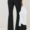 Karen Millen Compact Crepe Kickflare Trouser