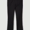 Karen Millen Essential Techno Side Split Woven Trouser -Karen Millen shop black essential techno side split woven trouser