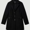 Karen Millen Italian Wool Mix Short Formal Coat