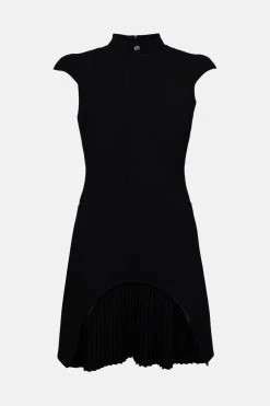 Karen Millen Military Tailored Mini Dress