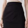 Karen Millen Ponte Side Split Maxi Skirt