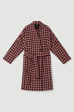Karen Millen Italian Colourpop Boucle Coatigan -Karen Millen shop multi italian colourpop boucle coatigan 4