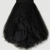 Karen Millen Belted High Low Tulle Skirt 1 Karen Millen Belted High Low Tulle Skirt -Karen Millen shop raspberry belted high low tulle skirt