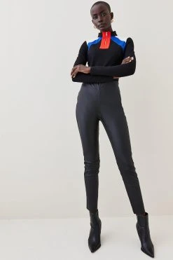 Karen Millen Colour Block Ponte Top